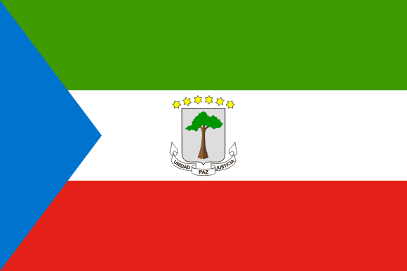 Drapeau Guinée équatoriale
